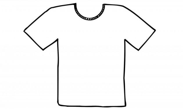 Blank T Shirt Outline Template New T Shirt Printable Template Free Download Clip Art Free