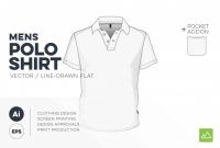Blank V Neck T Shirt Template New Polo Vector at Getdrawings Com Free for Personal Use Polo