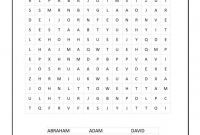 Blank Word Search Template Free Unique Free Bible Word Search for Kids and Printable Childrens