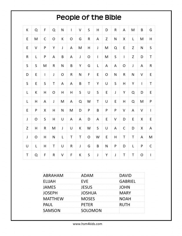 Blank Word Search Template Free Unique Free Bible Word Search for Kids and Printable Childrens