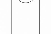 Blanks Usa Templates Awesome 003 Template Ideas Blank Door Hanger Outline 1384973299xwz