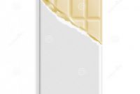 Free Blank Candy Bar Wrapper Template Unique White Chocolate Bar In A Blank Wrapper Stock Vector