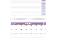 Month at A Glance Blank Calendar Template Awesome at A Glance Monthly Wall Calendar Yes Monthly 1 Year January 2020 Till December 2020 1 Month Single Page Layout 1 Month Double Page Layout