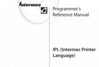 3×8 Label Template Awesome Ipl Intermec Printer Language Programmers Manualzz Com