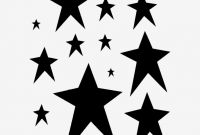 8 X 3 Label Template Awesome Primitive Star Stencil Many Stars Stencils Celestial Craft