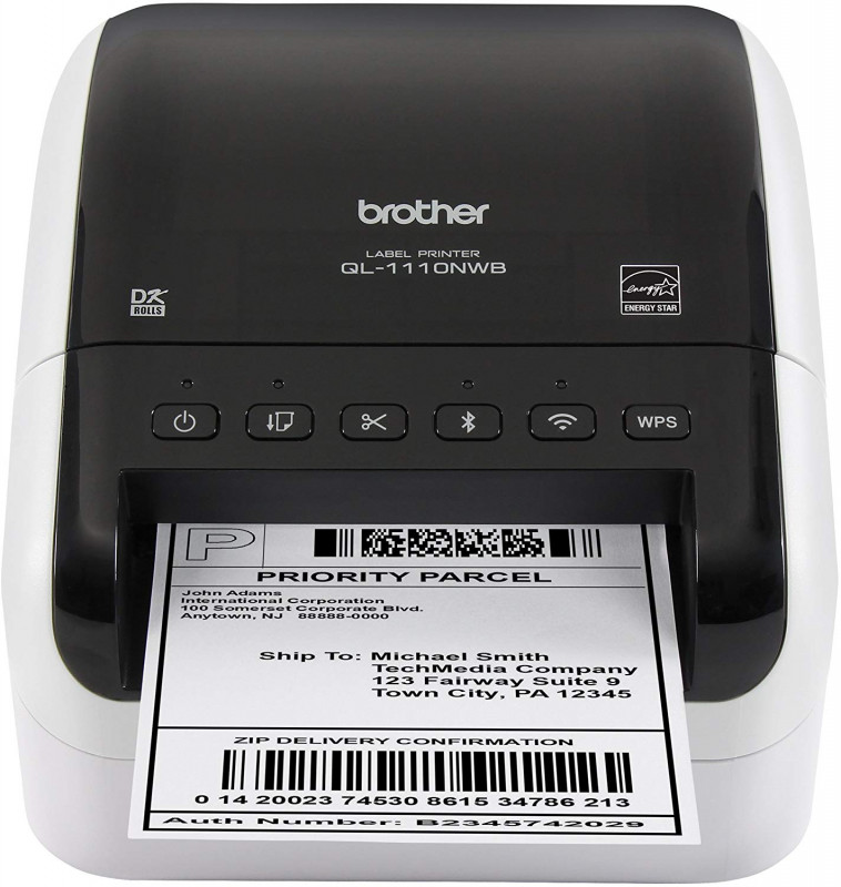 Brother Label Printer Templates New Brother Ql 1110nwb Wide format Postage and Barcode Professional thermal Label Printer with Wireless Connectivity