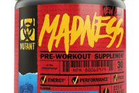 Dietary Supplement Label Template New Pvl Mutant Madness Pre Workout Booster 30 Port Training Fitness Sport Energy