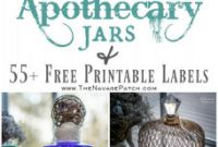 Diy Water Bottle Label Template Unique Halloween Apothecary Jars Free Printable Labels the