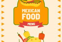 Food Truck Menu Template Unique Mexican Food Menu Vectors Download Free Vectors Clipart