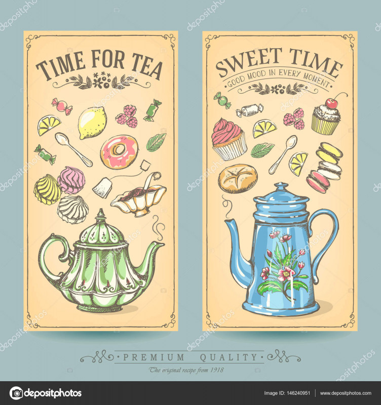 Free Bakery Menu Templates Download New Cards Of Pastries and Tea Vintage Posters Of Bakery Sweet