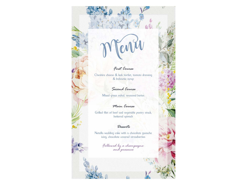 Free Wedding Menu Template for Word Unique Wedding Menu Template Black Onyx Templates Free Download