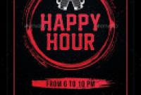 Happy Hour Menu Template New 58 Best Happy Hour Flyer Templates Images Flyer Template