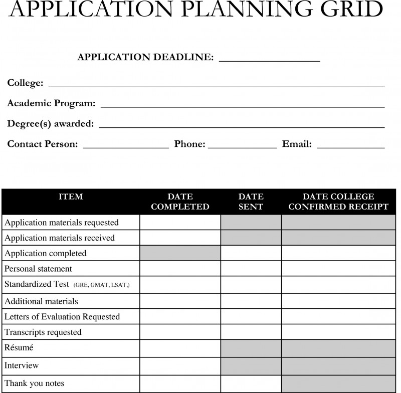 Template with Drop Down Menu Unique Planning On Applying to Graduate School Use This
