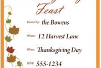 Thanksgiving Menu Template Printable New 68 Best Thanksgiving Invitations Images Thanksgiving