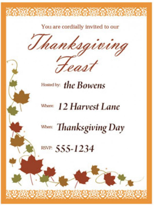 Thanksgiving Menu Template Printable New 68 Best Thanksgiving Invitations Images Thanksgiving