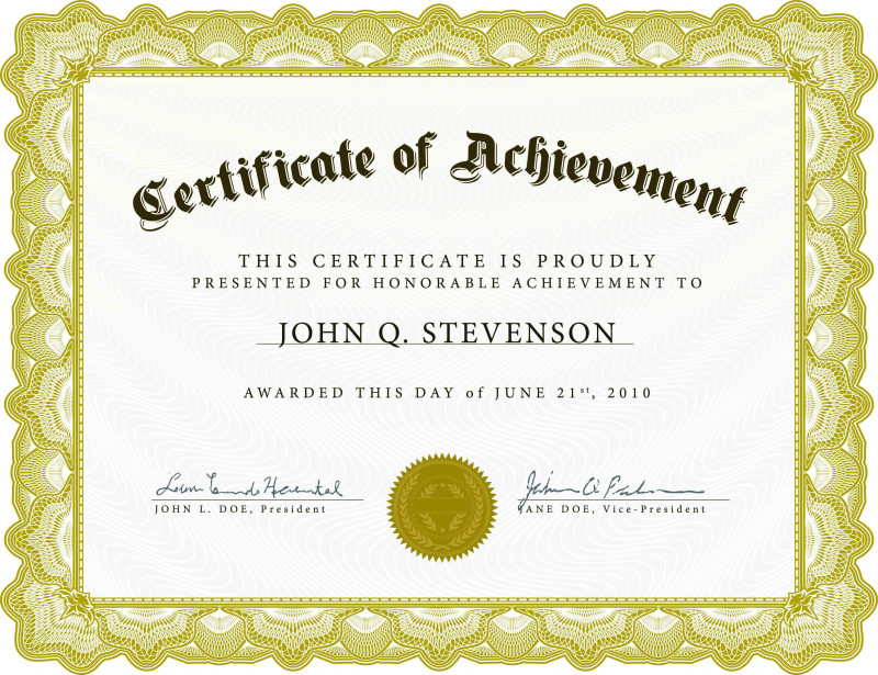 Army Certificate Of Achievement Template Awesome 003 Template Ideas Certificate Of Achievement Word Stupendous Army