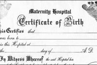 Build A Bear Birth Certificate Template Awesome Make Your Own Birth Certificate Plain 8 Best Of Create Your Own