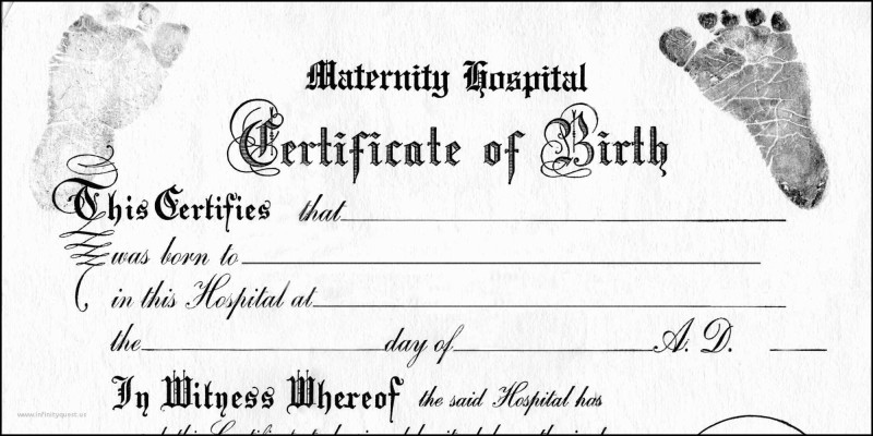Build A Bear Birth Certificate Template Awesome Make Your Own Birth Certificate Plain 8 Best Of Create Your Own