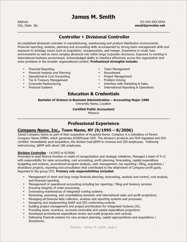 Company Analysis Report Template Professional Resume Examples for Corporate Jobs Beautiful Gallery Cfo Resume