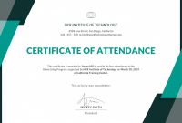 Conference Certificate Of attendance Template Awesome Certificate Templates for Word PHP Certificate Of attendance