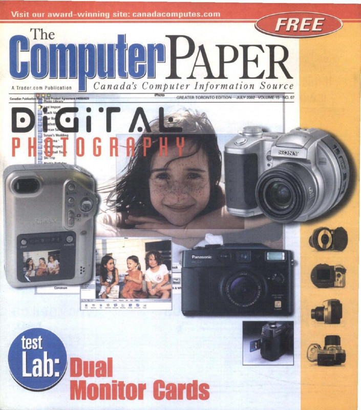 Drudge Report Template Professional 2002 07 the Computer Paper Ontario Edition by the Computer Paper