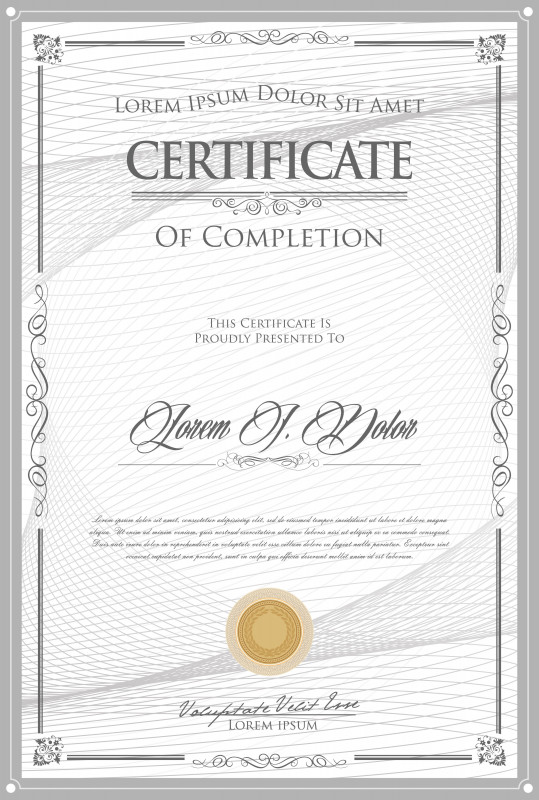 Employee Anniversary Certificate Template Awesome Business Certificate Template Wiring Diagram Database