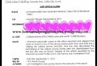 Fake Police Report Template Professional Police Report Sample Boslu Spacesolution Co