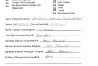 Fire Evacuation Drill Report Template Awesome Our Savior Lutheran Church Reports Of Emergency Drills