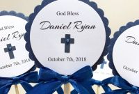 First Holy Communion Banner Templates Unique Navy Blue Baptism Centerpieces First Holy Communion Etsy