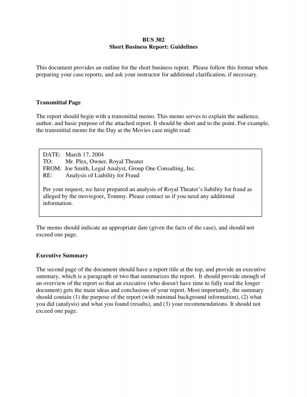 Focus Group Discussion Report Template New 22 Business Report format Examples Pdf Doc Pages Examples