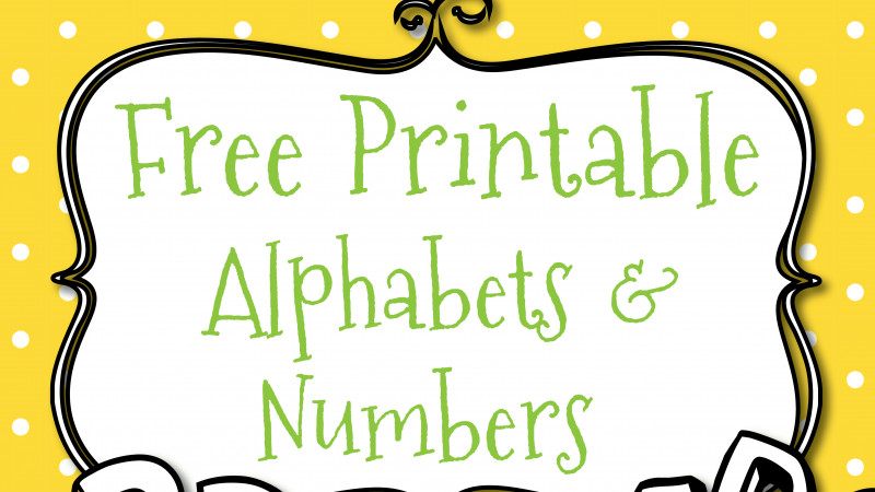 Free Printable Party Banner Templates Awesome Free Printable Letters and Numbers for Crafts