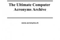 Gmp Audit Report Template Awesome the Ultimate Computer Acronyms Archive Manualzz Com