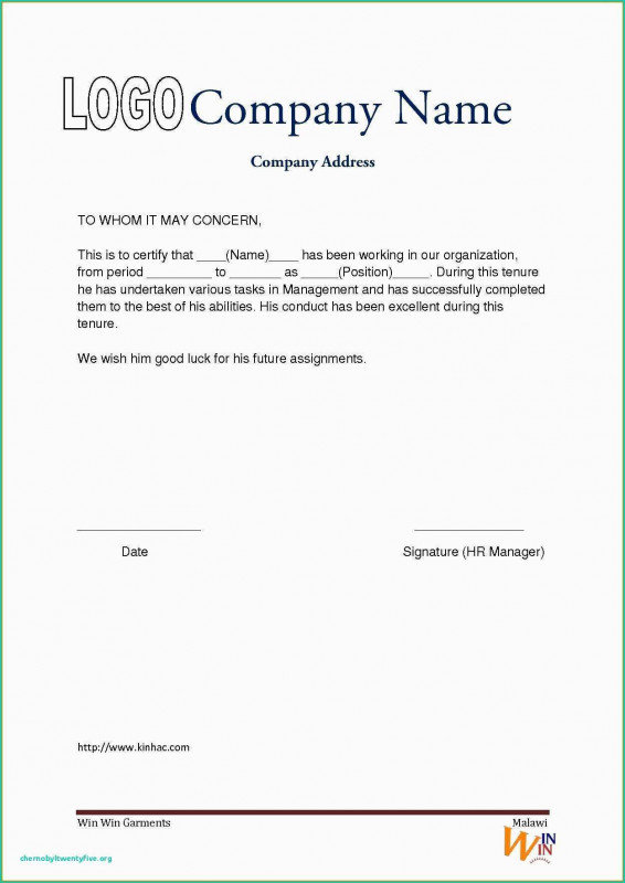 Good Conduct Certificate Template Unique Work Certificate Sample Experience Bank Letter format formal Letter
