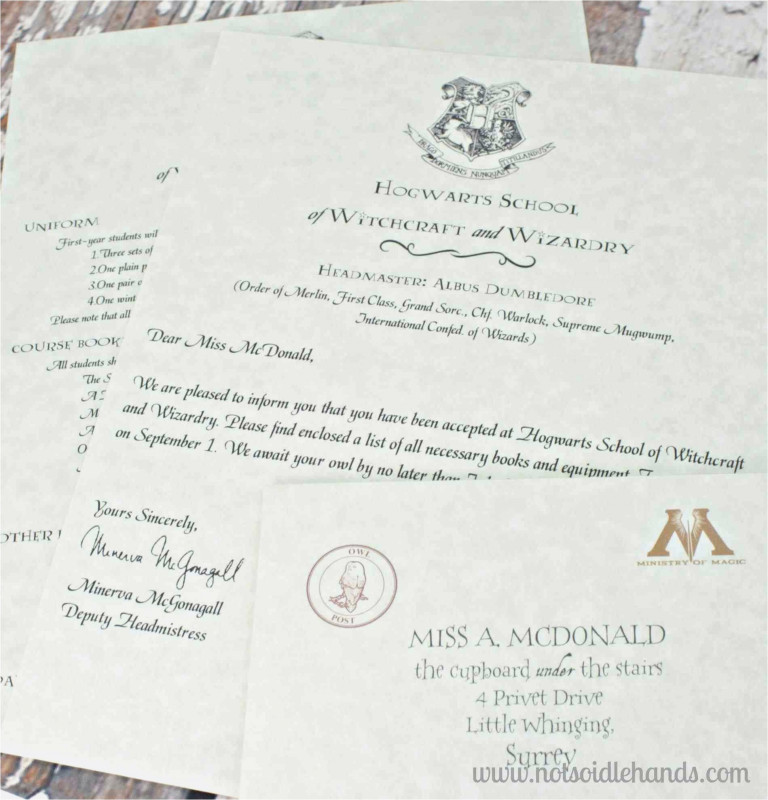 Harry Potter Certificate Template New Printable Hogwarts Acceptance Letter format Wiring Diagram Database