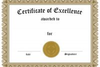 Hayes Certificate Templates Awesome Certificates Of Excellence Ajan Ciceros Co