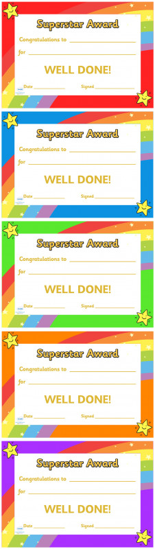 Hayes Certificate Templates New Twinkl Resources Super Star Award Certificate Thousands Of