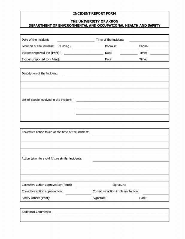 Insurance Incident Report Template New Incident Report form Template for Schools Sample Aged Care Hospital