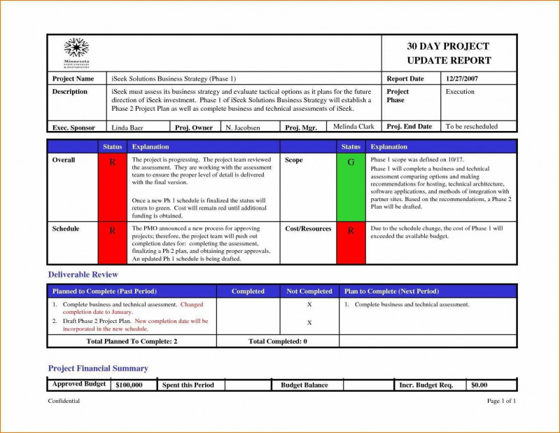 Job Progress Report Template Awesome Project Management Status Report Template Excel Smorad
