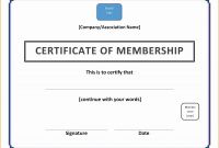 Life Membership Certificate Templates Awesome Llc Membership Certificate How to Fill Out Inspirational Fantastic
