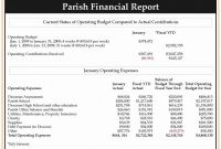 Non Profit Monthly Financial Report Template Awesome Non Profit Financial Statement Template Excel then Monthly Financial