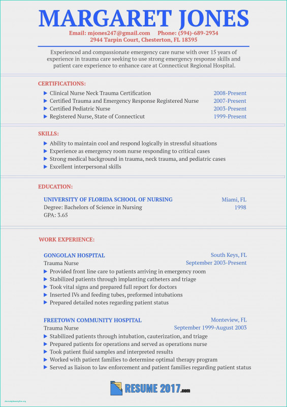Nurse Report Template New 40 Sample format Of Certificate Professional Resume