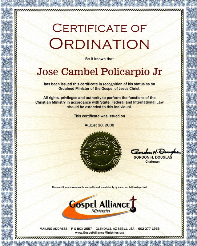 Ordination Certificate Templates New ordination Certificate Templates Pin ordination Certificate