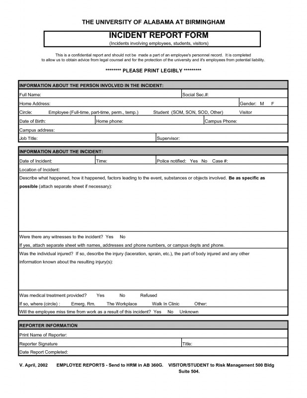 Police Incident Report Template Professional Financial Statements Template Pdf Of Police Report Template with