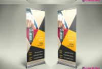 Pop Up Banner Design Template Awesome 6 Roll Up Banners Templates Creative Market