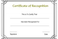Recognition Of Service Certificate Template Unique Printable Recognition Certificate Sazak Mouldings Co