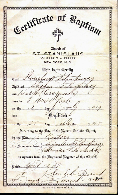 Roman Catholic Baptism Certificate Template New Baptism Certificate Template Tubidportal Com