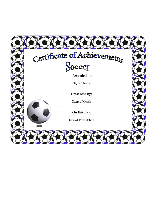 Soccer Award Certificate Template Awesome soccer Award Certificate Templates Sazak Mouldings Co
