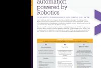 Software Quality assurance Report Template Unique Acl Robotics Robotic Process Automation software Galvanize