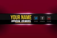 Youtube Banners Template New Free Banner Template Photoshop Inspirational Design Free Youtube