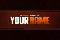 Yt Banner Template Awesome Kanal Banner Vorlage Designs 38 Unique Youtube Banner Template